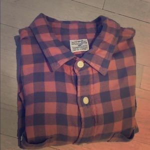 Jcrew Size L casual flannel